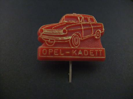 Opel Kadett B rood